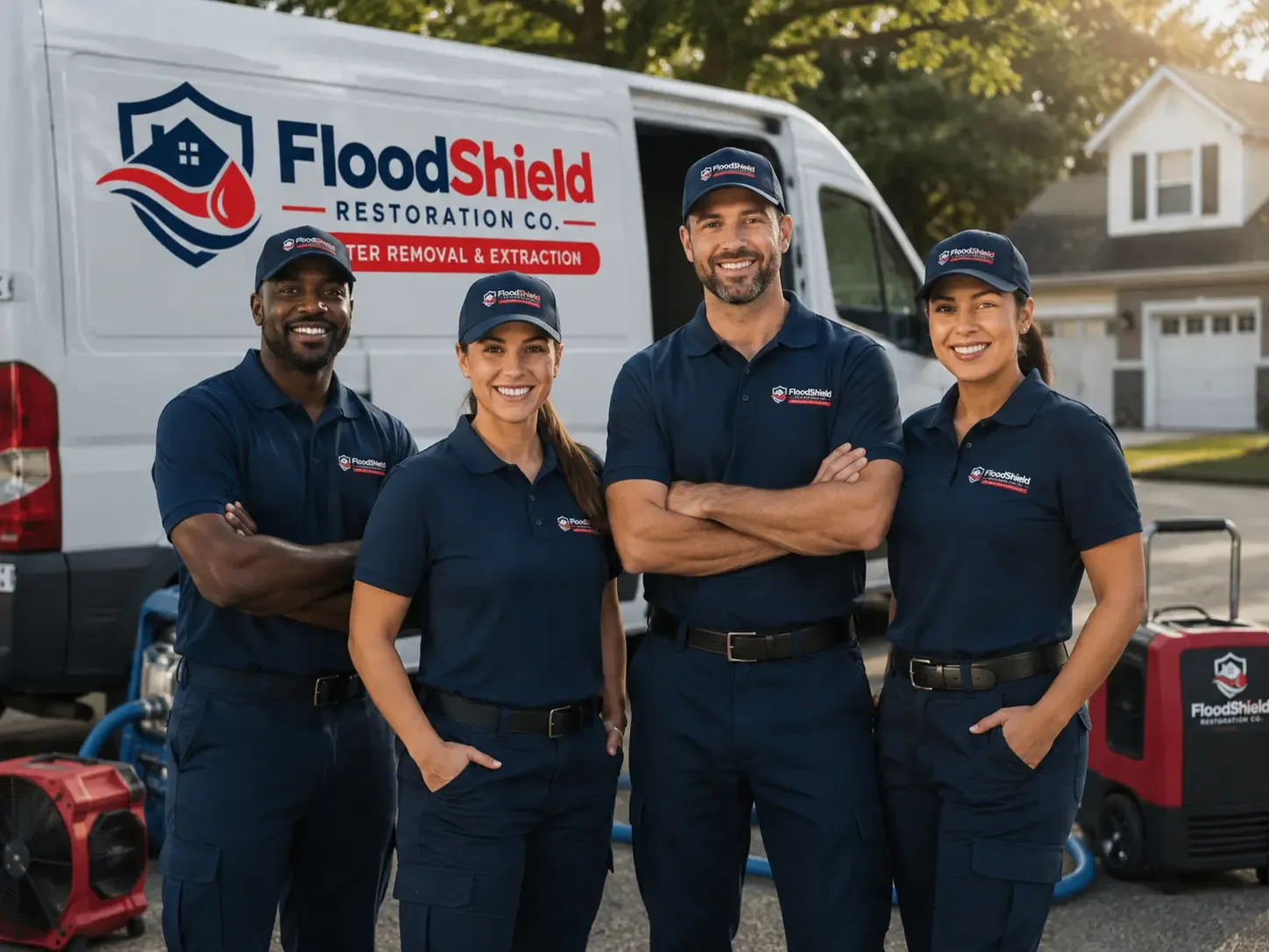 Flood Damage Restoration company in Long Island, KS